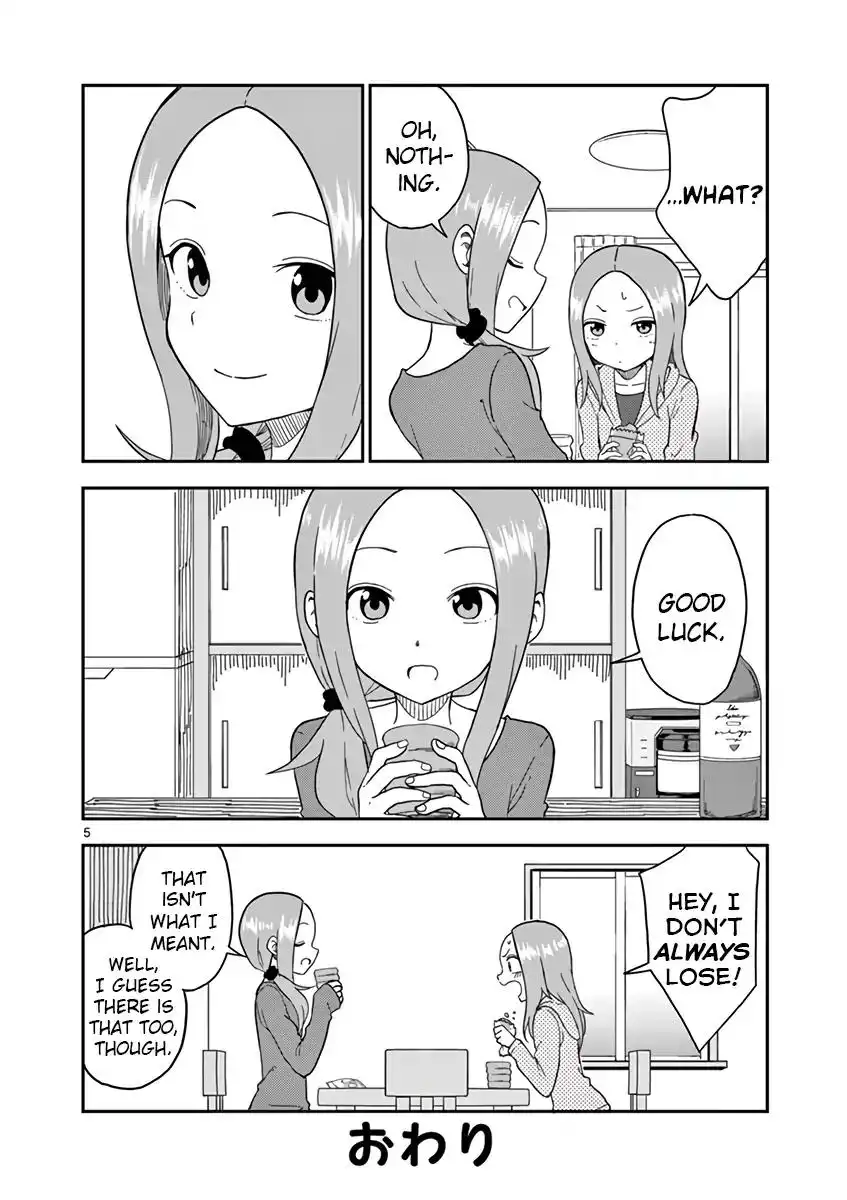 Karakai Jouzu no (Moto) Takagi-san Chapter 67.5 5